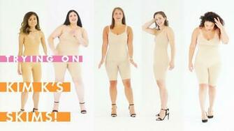 We Tried Kim Kardashian S Skims Shapewear