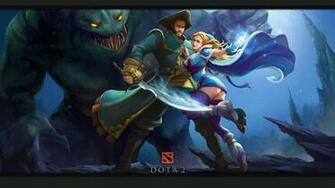 Dota Wallpaper Crystal Maiden 3d