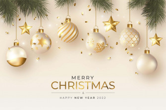 Gold Christmas Wallpaper