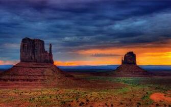 Desert Rock Group Landscape Wallpaper
