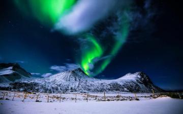Colorful Aurora Borealis Wallpaper HD