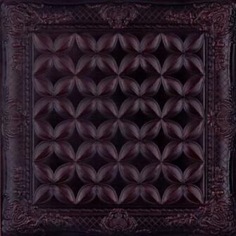 Dct Lrt05 Faux Leather Ceiling Tile Dark Cherry By