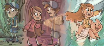 Gravity Falls Art Fan
