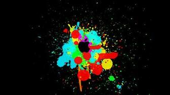 Paint Splatter Wallpaper HD