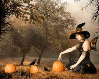 Witch Computer Wallpaper Desktop Background Id