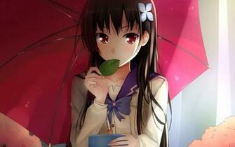 So Meng Mi Sange Ceremony Japanese Anime Girl Acg Umbrella