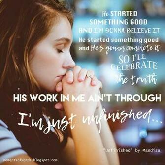 Unfinished By Mandisa Christianmusic