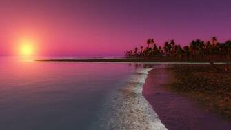 Hot Pink Sunset Wallpaper Sunse