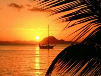 Animated Beach Sunset