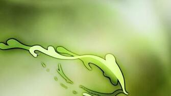 Green Leaf Wallpaper