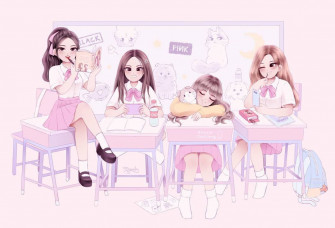 Blackpink Anime Wallpaper