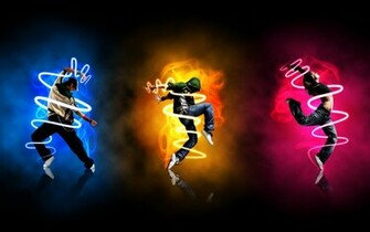 Background For Powerpoint Presentations Color Dancing Ppt Background
