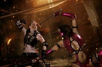 Sonya Blade And Mileena Mortal Kombat By Whitelemon