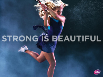 Sabine Lisicki In Strong Is Beautiful Wallpaper