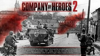 Company Of Heroes You Are Ing Wallpaper