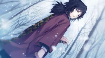 Demon Slayer Anime Live Wallpaper Giyu Tomioka HD