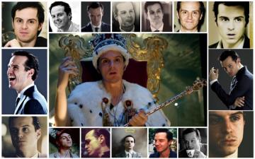 Andrew Scott Sherlock On Bbc One Wallpaper