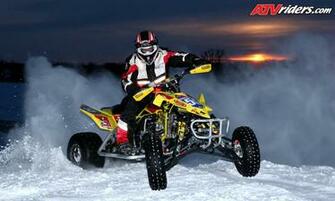 Doug Gust Roosting His Suzuki Lt R450 Atv Wednesday