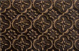 Wc Faux Tin Backsplash Roll Pvc Pattern Antique