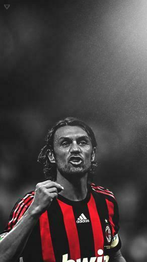 Paolo Maldini iPhone Wallpaper By Sam4saken