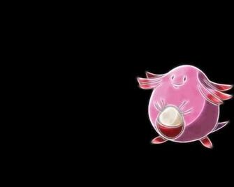 HD Wallpaper Chansey Minimalism Pink Background