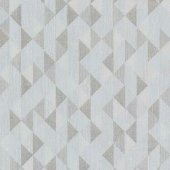Ethan Silver Triangle Wallpaper Bolt Contemporary By