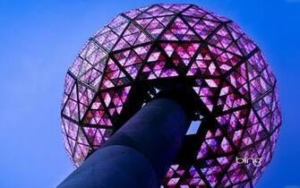 The New Years Eve Ball Set Up Celebrations In Times Square York