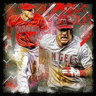 Mike Trout Wallpaper Ballergfx