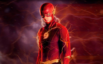 Grant Gustin Flash Fan Art Wallpaper