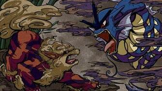 Nintendo Pokemon Video Games Gyarados Artwork Arcanine Wallpaper