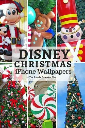Disney Christmas iPhone Wallpaper