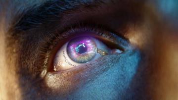 V Eye Cyberpunk HD 4k Wallpaper
