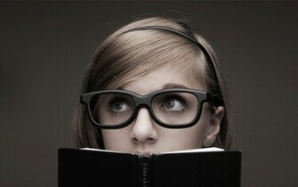 Pictures Girl Nerd Book Glasses Wallpaper