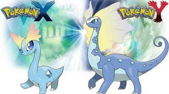 Pokemon X Y Wallpaper Amaura And Aurorus By Thelimomon On