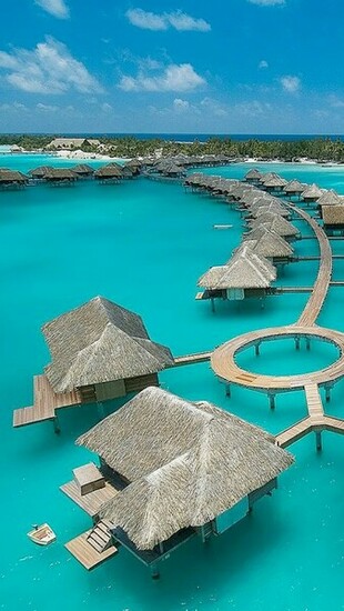Relaxing iPhone Background Riviera Maya Wallpaper