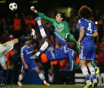 Cristiano Ronaldo S Amazing Jump Picture Snow Chaos At