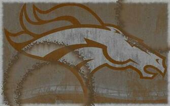 Denver Broncos Chrome Logo Wallpaper Short News Poster