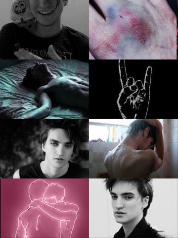 Richard Aesthetic Collage Harmon Fan Art