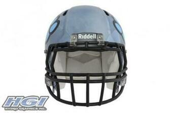 New Unc Hydrochrome Football Helmets Detailed Photos Of Hgi S