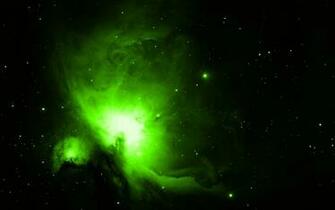 Light Green Outer Space Wallpaper Stock