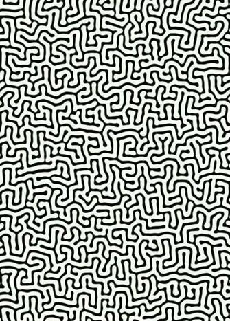 Blue Squiggle Background Shapes Lines Movement Image