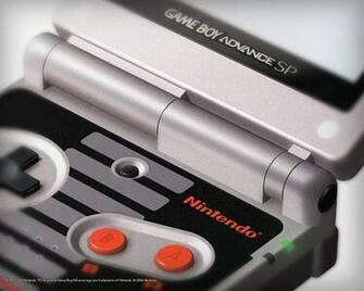 Nintendo Gameboy Advance Sp Macro Close Up HD Wallpaper Of Computer