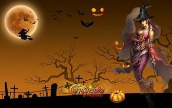 Halloween Witch Queen After Dark Wallpaper