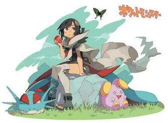 Zinnia Whismur Salamence Pok Mon Pokemon Anime