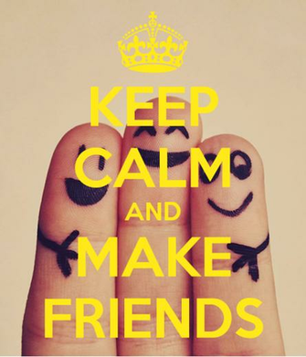 Keep Calm And Make Friends Carry On Image Generator