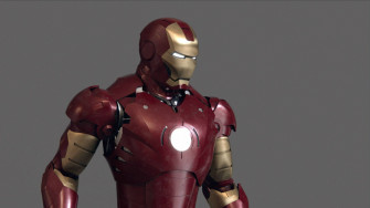 Side Profile Of Iron Man Mark Wallpaper