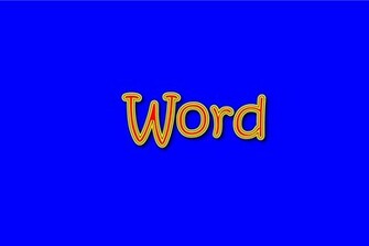 Cool Desktop Wallpaper Quickly Using Microsoft Word HD