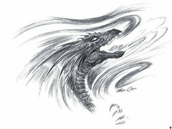 Dragon Sketch Fantasy Art Wallpaper With A High Quality Bob Eggleton