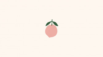 Peach Aesthetic Wallpaper