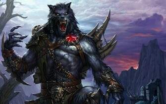 Werewolf Computer Wallpaper Desktop Background Id